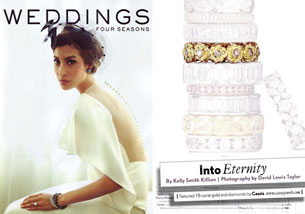 Into Eternity - 2012 Four Seasons Weddings Debut Issue (April)